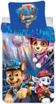 Paw Patrol The Movie sängkläder för barn 100x140 cm - Paw Patrol bäddset - The Movie - 2 i 1 - 100% bomull