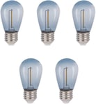 LED-Lågvoltslampa Cosy Smoke 12V Klot E27 2200K 30lm 0,3W(5W) 5-pack