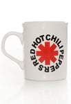 Red Hot Chili Peppers Asterisk Logo Official White Coffee Ceramic RHCP Gift Mug