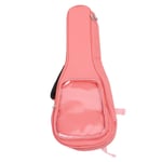 (Pink)Acoustic Guitar Case Large Capacity Guitar Storage Backpack 23in