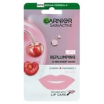 Garnier Skin Activ Lips Replumping 15 min Sheet Mask Cherry