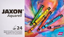 Jaxon Lot de 24 Crayons Aquarelle Couleurs Assorties