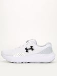 UNDER ARMOUR Men's Running Charged Surge 4 Trainers - White, White, Size 6, Men