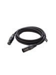 XLR Microphone cable 300 cm black