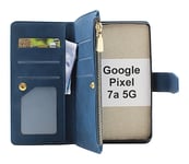XL Standcase Lyxfodral Google Pixel 7a 5G (Marinblå)