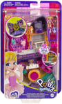 Mattel Polly Pocket Big World Sparkle Stage Bow Toys