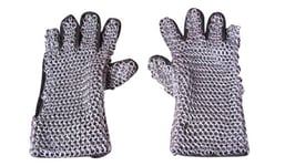 Chainmail gloves for medieval armour