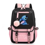 stitch Ryggsäck vattentät barn skolväska 3