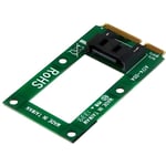 STARTECH.COM mSATA till 2,5" eller 3,5" SATA HDD/SSD Adapter - Mini SATA till SATA Converter Card för HDD/SSD