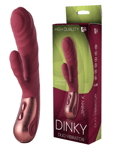 Dinky Jimmy K Duo Vibrator Clitoral Bunny G-Spot Massager Power Vibe USB Sex Toy