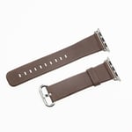 Dr Nato Straps I-WATCH Leather Strap Brown 38 mm