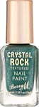 Barry M Cosmetics Crystal Rock Textured Nail Paint - Emerald Green