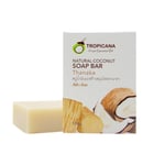 3 X TROPICANA Pure Coconut Oil THANAKA Soap Bar 100g
