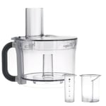 Kenwood MultiPro Food Processor Main Chopping Bowl with Lid & 2 Funnel Pushers