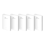 TP-Link Omada EAP615-Wall V1 - trådlös åtkomstpunkt - Wi-Fi 6 - molnhanterad