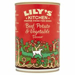 Lilys Kitchen | Beef & Vegetables - For Dogs | 1 X 400g