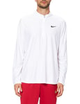 Nike CV2866 M NKCT DF ADVTG TOP HZ Sweatshirt mens white/white/black M