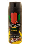 Lynx Africa and Marmite Deodorant and Bodyspray 150ml for All The Lovers