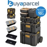 Dewalt 6PC Toughsystem  DS450 Rolling Mobile Tool Storage Box Trolley + Charger
