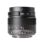 7artisans 35mm f0.95 Large Aperture APS-C Mirrorless Cameras Lens Compact for Sony A7 A7II A7III(A7M3) A7R A7RIII A7S A7SIII A6000 A6300 A6400 A6500 NEX-3 NEX-3R NEX-5T
