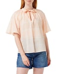 United Colors of Benetton Women's Blouse 5oa9dq04o Shirt, Pink Pastel Patterned 84r, S