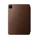 NOMAD iPad Pro 11 (gen 2/3/4) Fodral Leather Folio Brun
