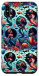 Coque pour iPhone XS Max Sirènes de couleur : Oceanic Majesty & Melanin Mystique