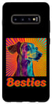 Coque pour Galaxy S10+ Besses Dog Best Friend Puppy Love