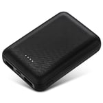 10000mAh Powerbank 5V 2A Laddare Li-polymer Batteripaket För Uppvärmningsväst Jacka Halsduk Strumpor Handskar Batteristartare Black