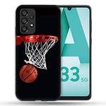 Coque pour Samsung Galaxy A33 5G Sport Basket Panier