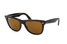 Ray-Ban Original Wayfarer RB 2140 902/57 large, SQUARE Sunglasses, MALE, polarised, available with prescription