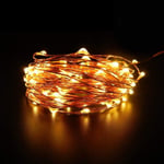 10m Usb Copper Wire Led String Lights Home Christmas Decor Warm White Light
