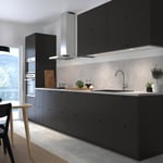 IKEA IKEA NICKEBO front för diskmaskin, matt yta antracit, 45x80 cm, cm 45x80 cm