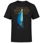T-Shirt Homme Sabre Laser Star Wars Classic - Noir - L