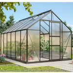 Vitavia Merkur 9900 Växthus Plast Svart - 9,9 m2 -