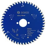 Bosch 2608644027 EXWOH 48 Tooth Top Precision Circular Saw Blade, 0 V, Blue