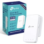 TP-Link AC1200 Mesh Dual Band Wi-Fi Range Extender, Broadband/Wi-fi Extender, Wi-Fi Booster, creates A Seamless Whole Home Mesh Wi-Fi System with One mesh Router, WPS, UK Plug (RE300)