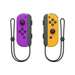 Nintendo Switch Joy-Con Controller Pair (Purple & Neon Orange)