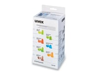Uvex Com4-Fit - Öronproppar - Engångsvara - Kula - S - Nrr: 33 Db - Polyuretanskum - Ljusorange Par (Paket Om 300)