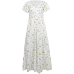 Romy Dress - Mint Rose Print
