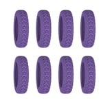 8ST/ Set Resebagage Caster Skor Resväska Hjul Skydd purple 8pcs-8pcs