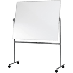 Whiteboard Mobil, vändbar, 200x120cm