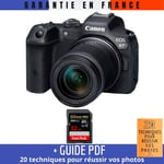 Canon EOS R7 + RF-S 18-150mm STM + 1 SanDisk 32GB Extreme PRO UHS-II SDXC 300 MB/s + Guide PDF ""20 techniques pour r?ussir vos photos