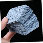 600 Pièces Coton Ongles Gel Non Pelucheux, Lingettes Démaquillantes Ongles pour Dissolvant Vernis Semi Permanent, Accessoire Ongle Manucure, Démaquillage pour Acétone ou Nettoyant, Bleu