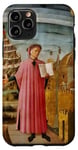 Coque pour iPhone 11 Pro Dante Divine Comédie par Domenico Michelino 1456 Florence