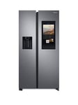 Samsung Family Hub Rs6Ha8880S9/Eu American Style Fridge Freezer With Spacemax&Trade; Technology - F Rated - Matt Stainless