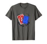 Funny UNO Reverse Draw 100 Lover Cards Family Game Nights T-Shirt