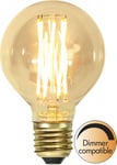 Star Trading Decoration Ljuskälla LED E27 Vintage Gold 3,7W Dimbar 12 cm