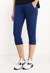 Women's Nike Tech Fleece 3/4 Length Joggers Trousers Blue UK Size Small 8-10