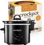 Crock-Pot Slow Cooker | Removable Easy-Clean Ceramic Bowl (Serves 1-2 People)